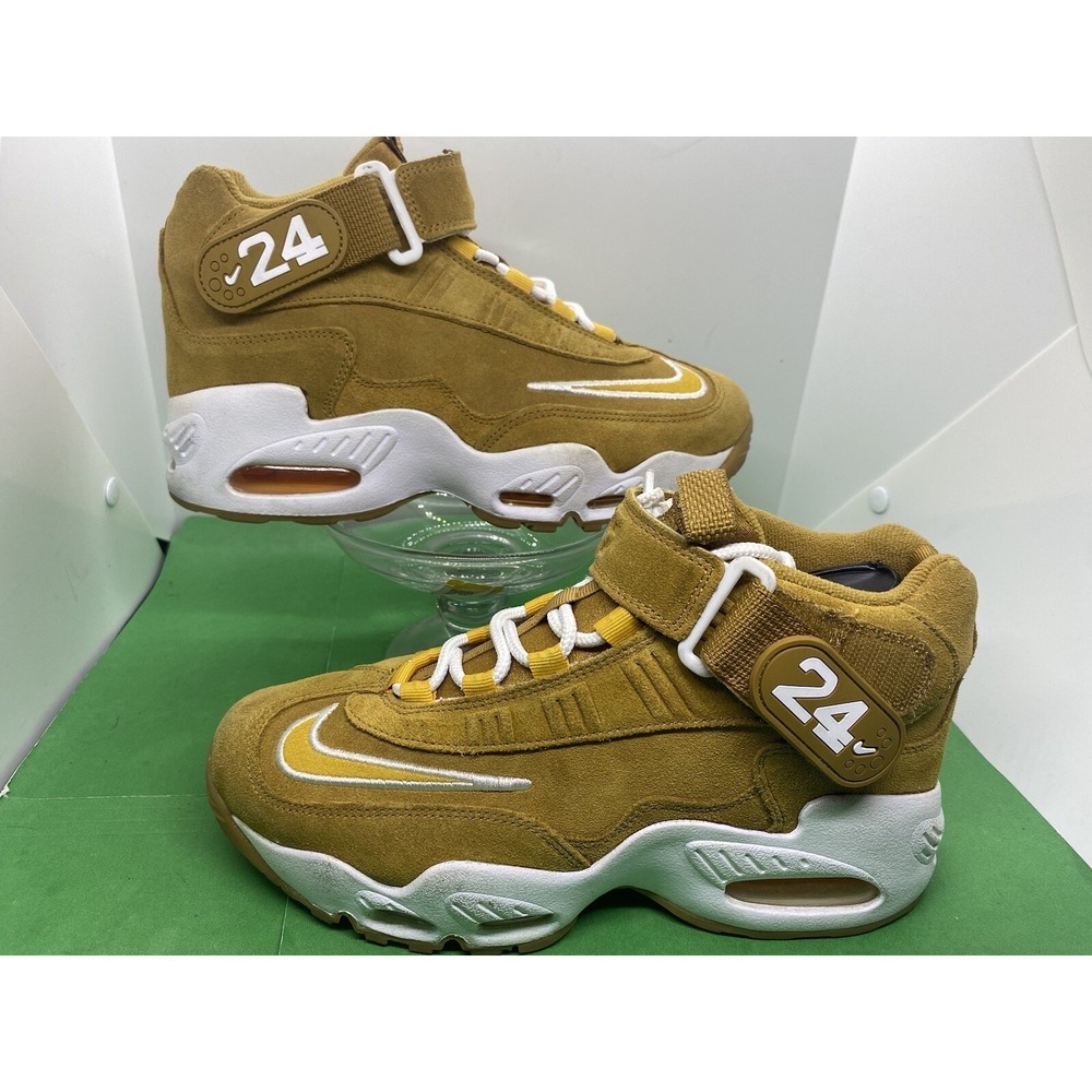 Nike Air Griffey Max I Mid Wheat Brown Sneakers Size 6.5Y #DO6685-700